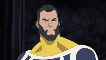 Invencível: Artista imagina Michael Fassbender como o Immortal Immortal em Invencível (Reprodução / Amazon Prime Video)