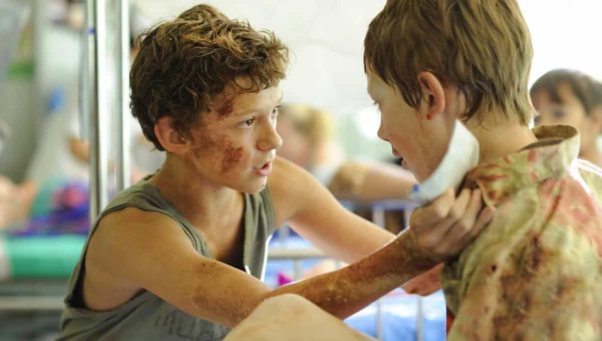 Tom Holland em O Impossivel