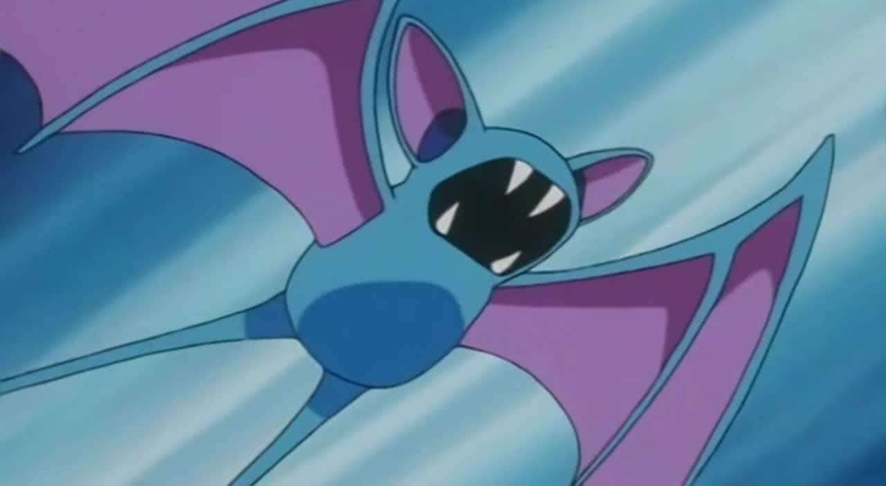 Você acreditaria que estes 5 Pokémon são do Tipo Veneno? 3 Zubat em Pokémon (Reprodução)