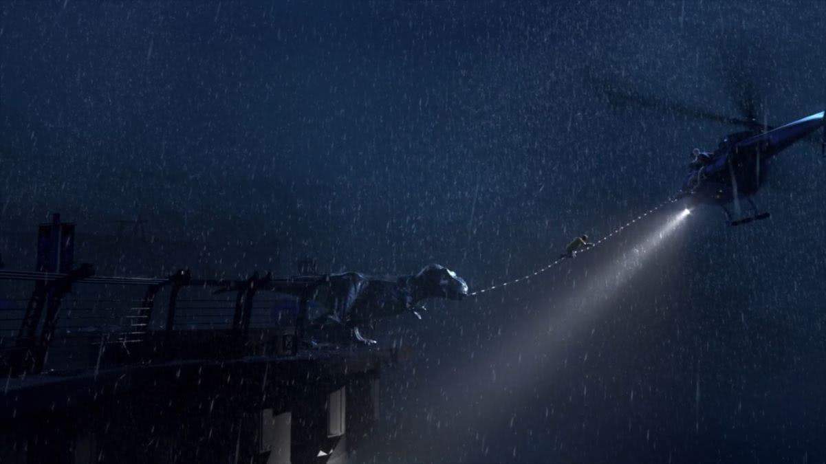 Acampamento Jurássico | Diretor comenta conexão com Reino Ameaçado 1 Cena de Jurassic World: Reino Ameaçado (Reprodução / Netflix)