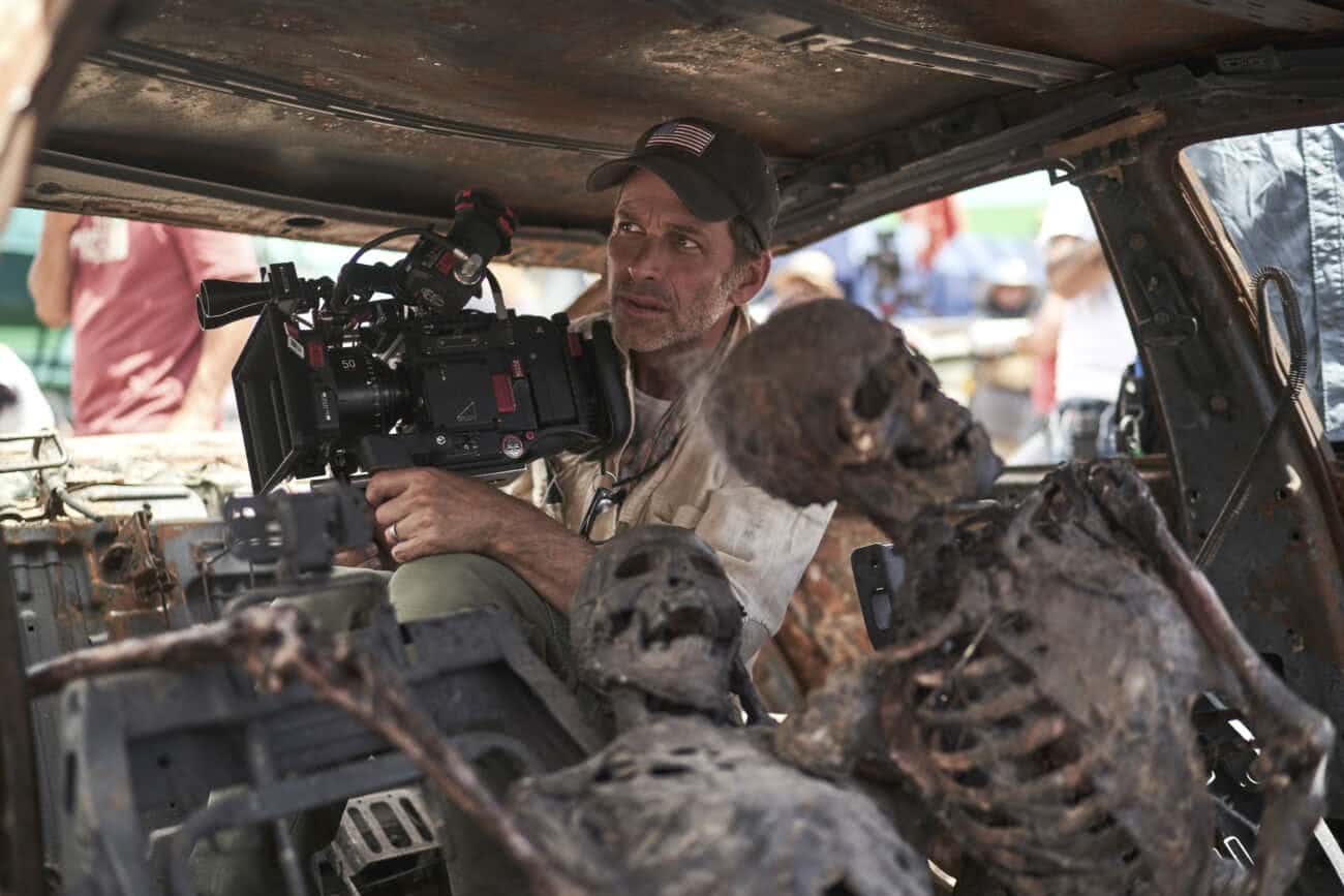Zack Snyder nos sets de Army Of The Dead
