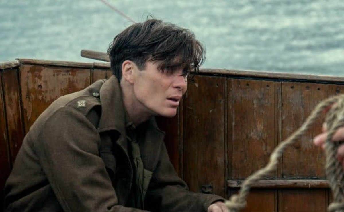 Soldado Tremulante (Cillian Murphy) em Dunkirk (Reprodução)