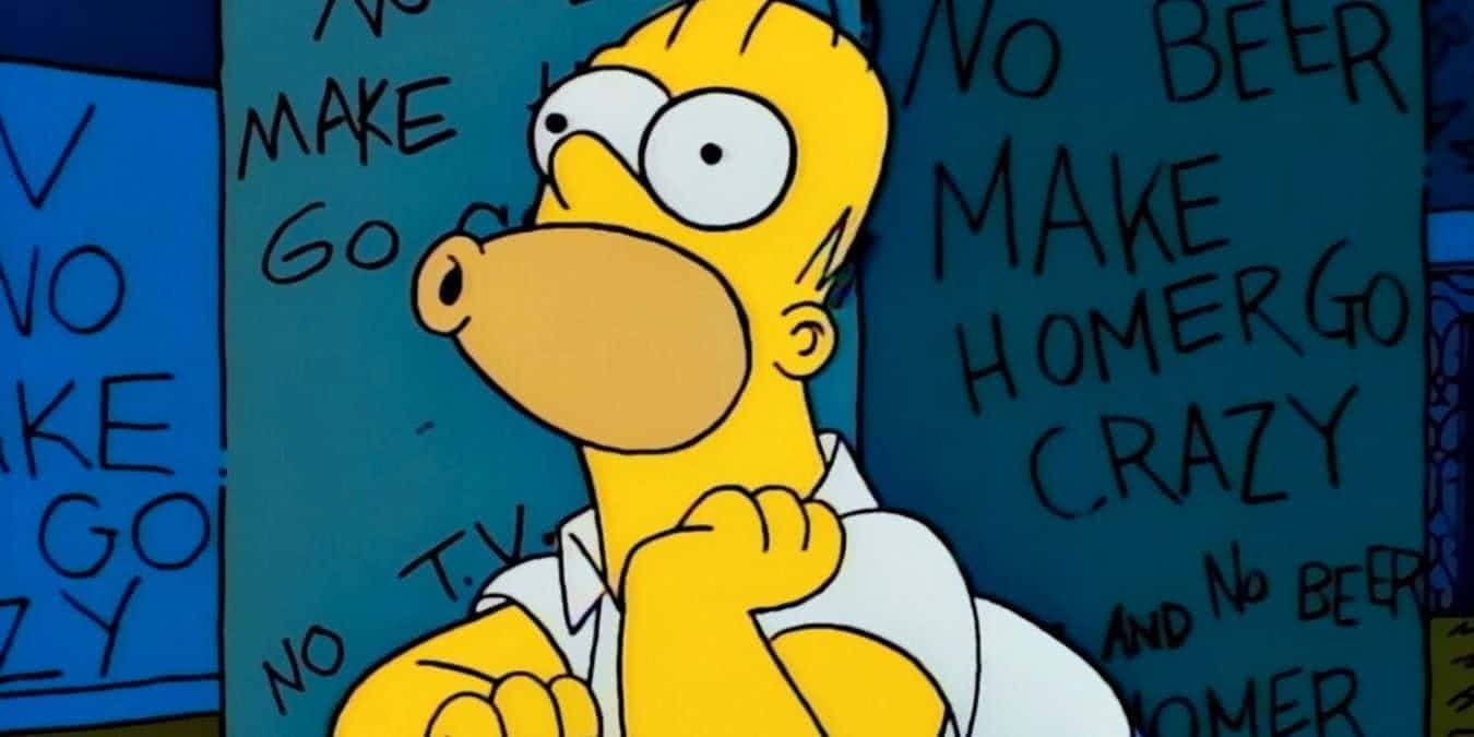 Homer em Os Simpsons (Divulgação)