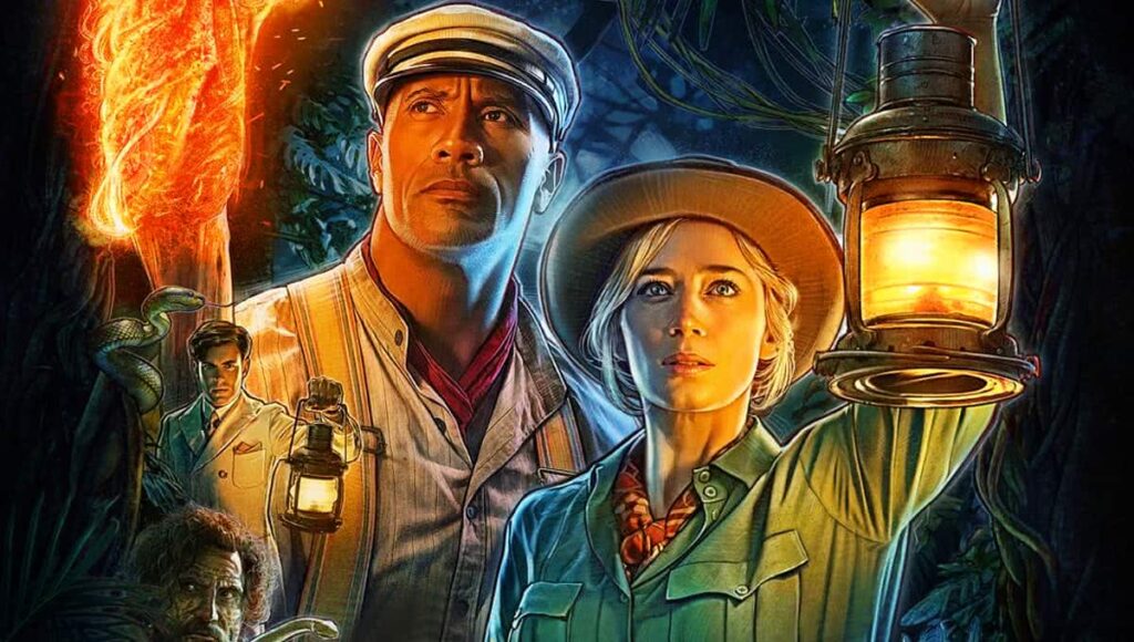 Dwayne Johnson e Emily Blunt passam apuros em trailer de Jungle Cruise jungle cruise 1