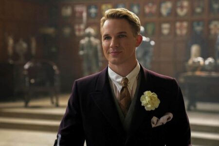 O Legado de Júpiter: Ator compara personagem a Tony Stark George/Skyfox (Matt Lanter) em O Legado de Júpiter (Reprodução / Netflix)