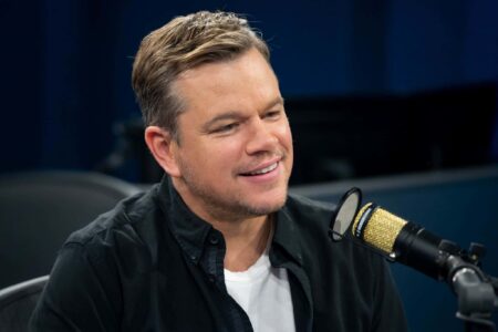 Filha de Matt Damon se recusa a ver filmes do pai Matt Damon