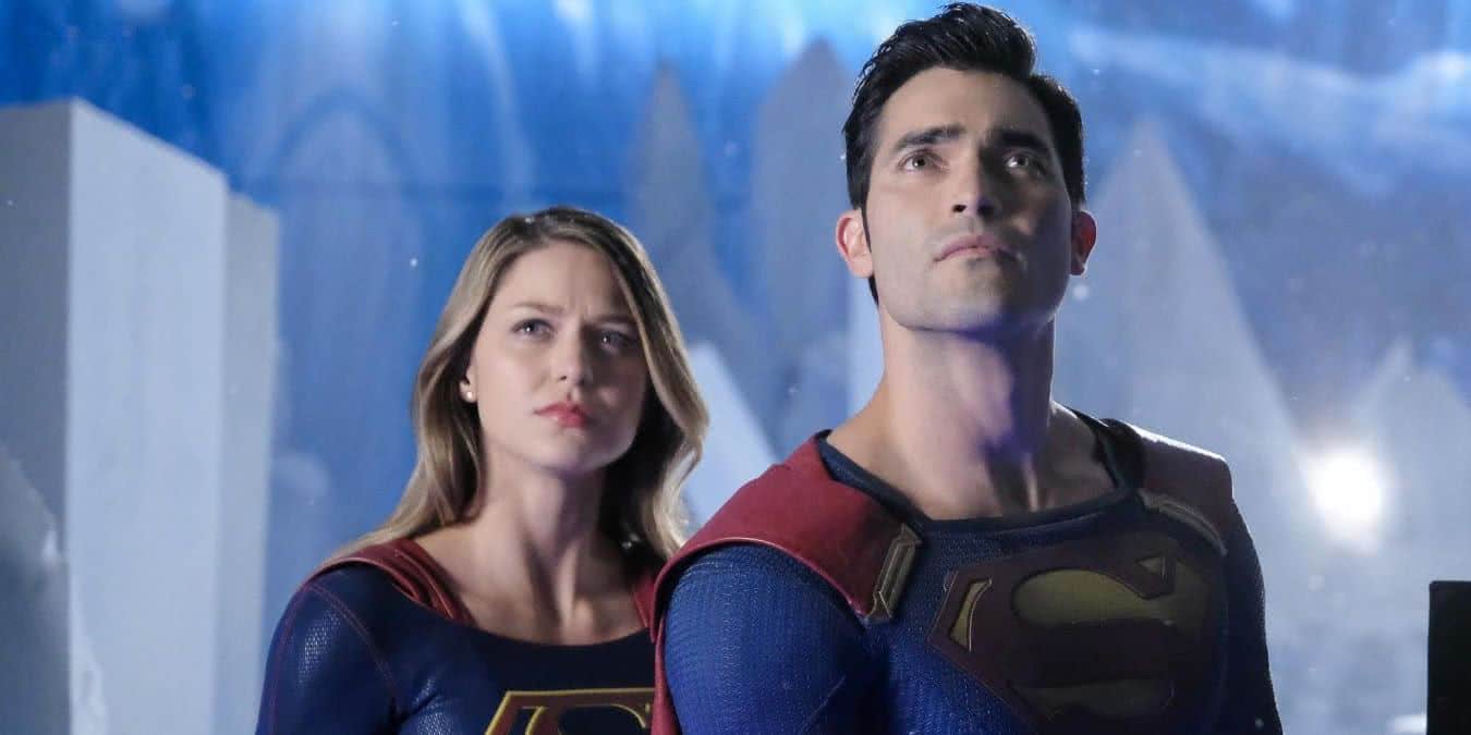 Supergirl (Melissa Benoist) e Superman (Tyler Hoechlin) no Arrowverse (Reprodução / The CW)