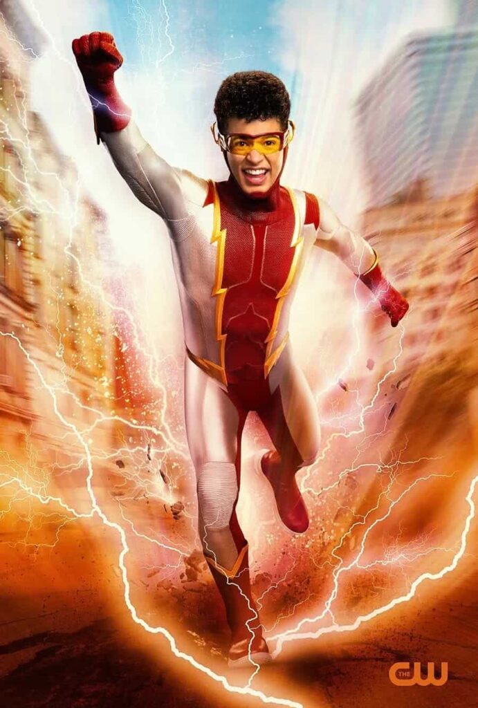 The Flash | Jordan Fisher estampa primeiro pôster oficial como Impulso 2 Impulso (Jordan Fisher) em The Flash (Divulgação / The CW)