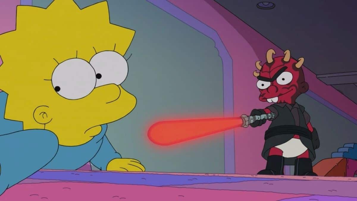Os Simpsons faz curta baseado em Star Wars e produtor conta que temeu piada sobre a Disney 1 Cena de O Despertar da Força da Soneca (Reprodução / Disney+)