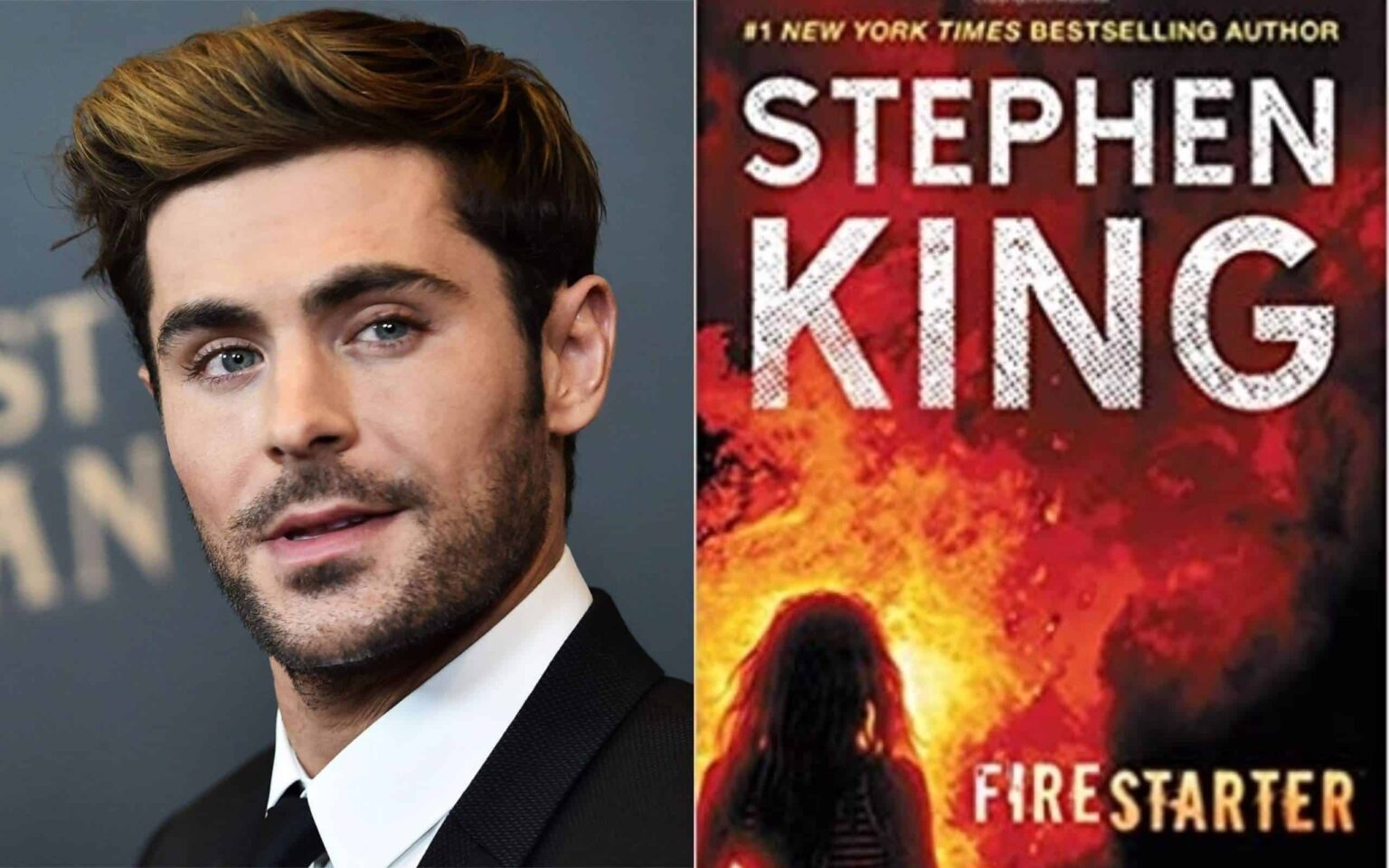 Nova adaptação de Stephen King recebe classificação indicativa para maiores de 18 Zac Efron - Firestarter