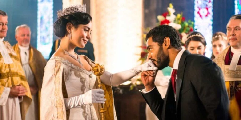 Cena de A Princesa e a Plebeia (Reprodução / Netflix)