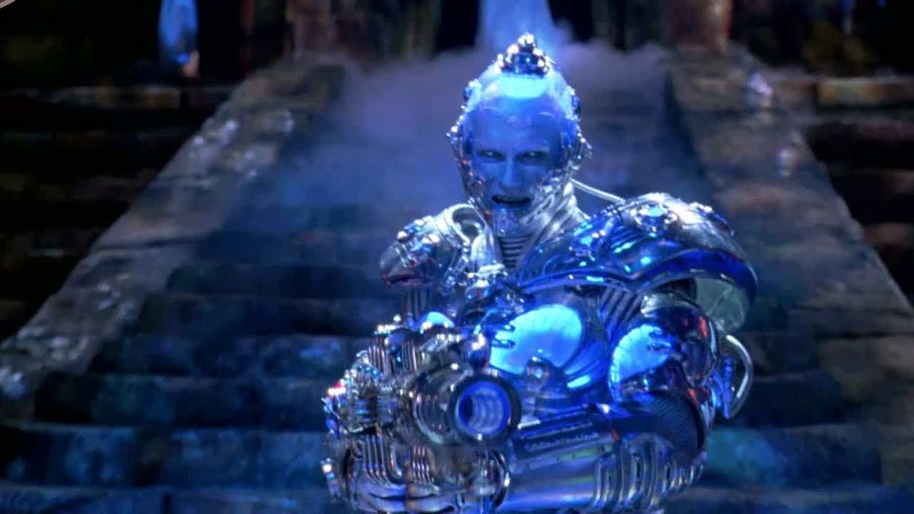 Arnold Schwarzenegger como Mr. Freeze em Batman e Robin Reproducao 2