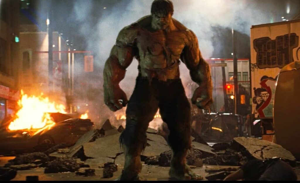 Edward Norton como Hulk em O Incrível Hulk (Reprodução)
