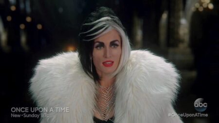 Ranking: 4 melhores participações em Once Upon a Time Cruella (Victoria Smurfit) em Once Upon a Time (Reprodução)
