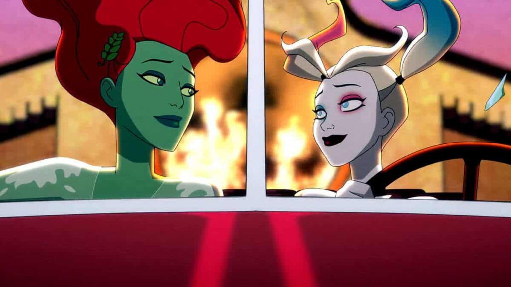 Cena de Harley Quinn (Reprodução / HBO Max)