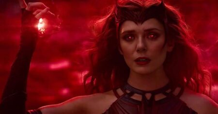 Feiticeira Escarlate (Elizabeth Olsen) em WandaVision (Reprodução / Disney+)