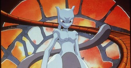 Mewtwo em Pokémon: O Filme - Mewtwo Contra Ataca (Reprodução)