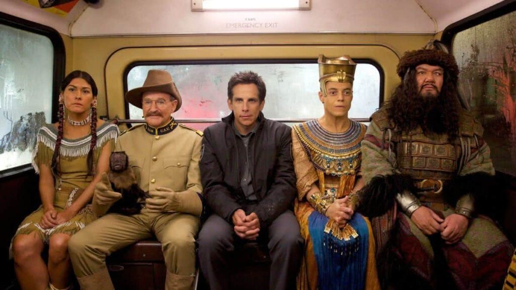 Elenco de Uma Noite no Museu (Reprodução / 20th Century Fox)