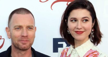 SURPRESA! Rivais no filme Aves de Rapina, Mary Elizabeth Winstead e Ewan McGregor anunciam que tiveram um bebê Ewan McGregor e Mary Elizabeth Winstead