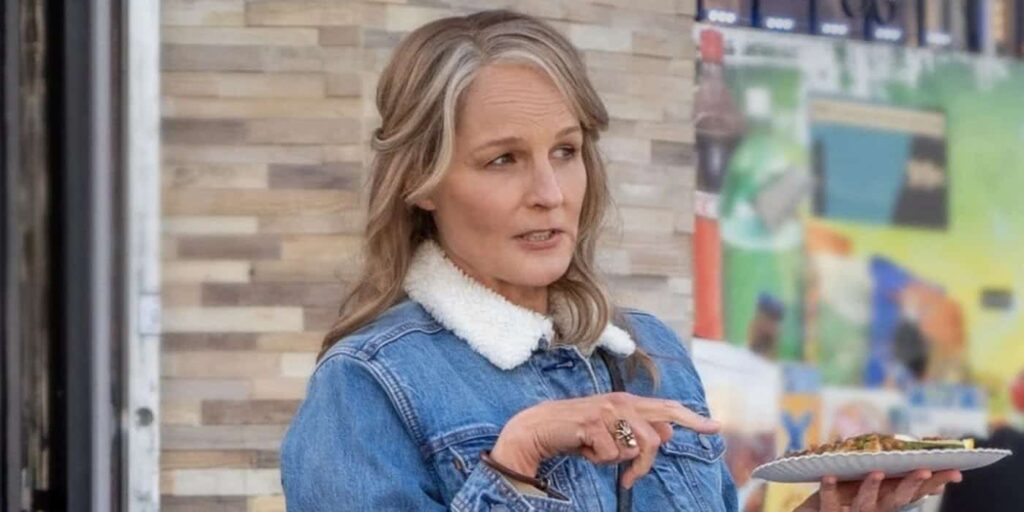 Helen Hunt passou por apuros ao atuar com Sarah Jessica Parker em filme Helen Hunt em cena de Blindspotting Reproducao