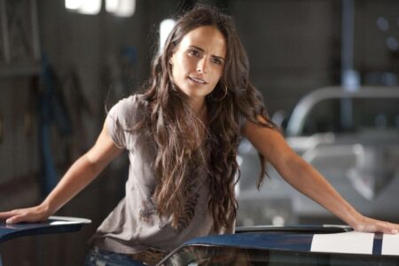 Cena boba de Velozes e Furiosos 9 foi a mais difícil para atriz Jordana Brewster como Mia Toretto em Velozes e Furiosos Reproducao