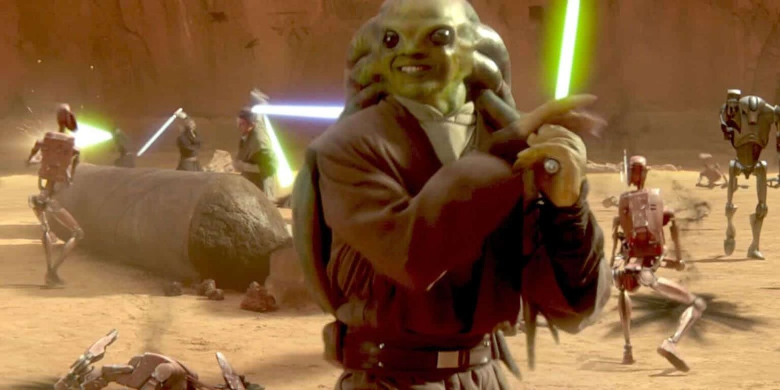 5 guerreiros Jedi que mereciam muito mais atenção no universo Star Wars Kit Fisto em Star Wars (Reprodução)