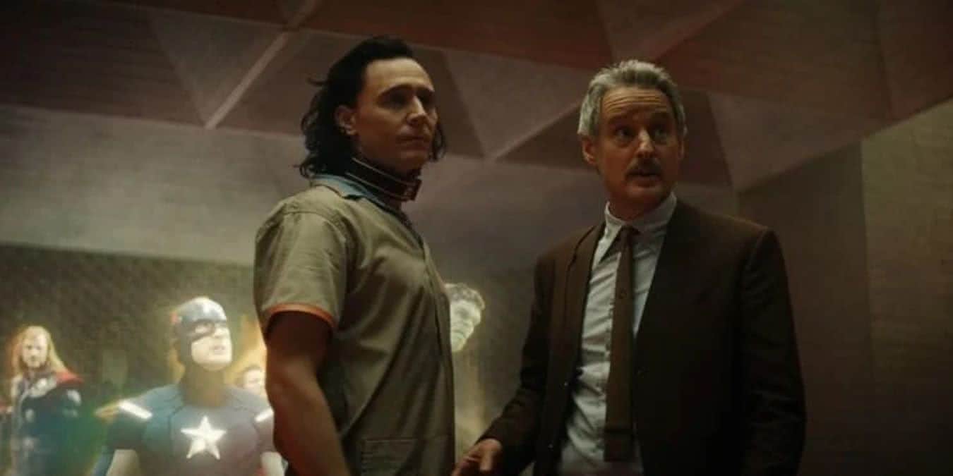 Loki (Tom Hiddleston) e Mobius (Owen Wilson) em Loki (Reprodução / Disney+)
