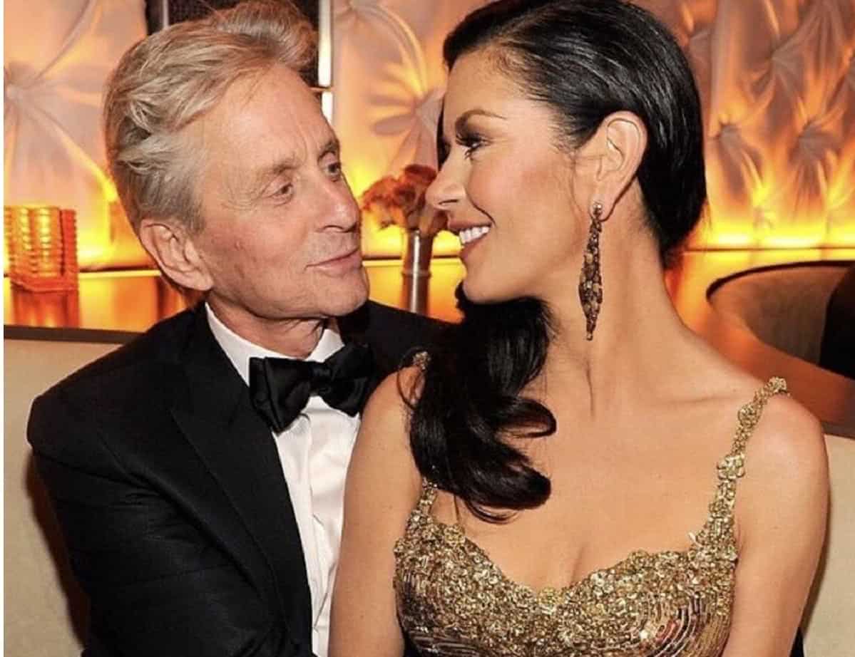 Michael Douglas e Catherine Zeta Jones Instagram