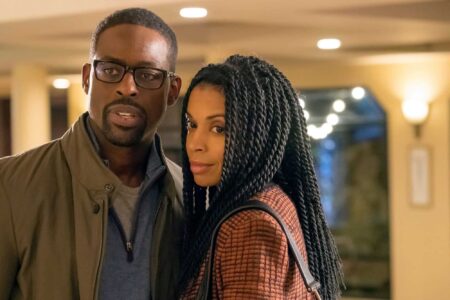 This Is Us: Estrelas se despedem de personagens com última foto Randall Sterling K. Brown e Beth Susan Kelechi Watson em This is Us Reproducao 1