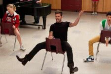 Ricky Martin em Glee (Reprodução)