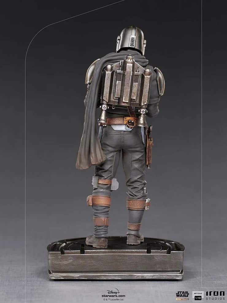 Star Wars | Estátua reproduz momento emocionante de The Mandalorian 4 The Mandalorian and Grogu (Divulgação / Iron Studios)
