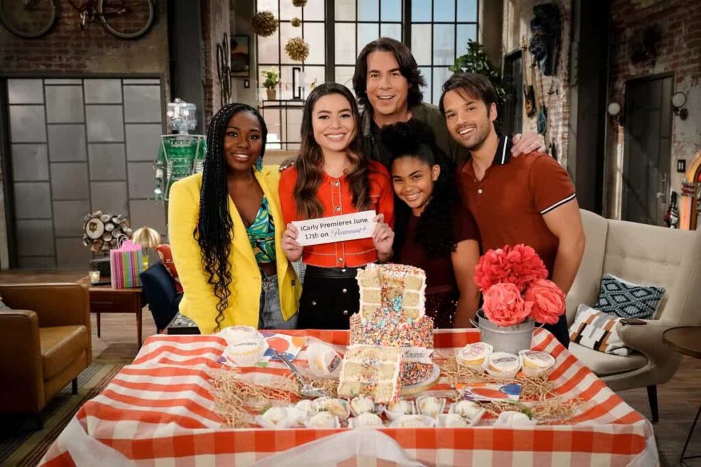 Elenco de iCarly (Divulgação / Paramount+)