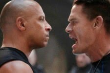 Jakob (John Cena) e Dom (Vin Diesel) em Velozes e Furiosos 9 (Reprodução / Universal)