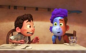 Cena de Luca (Reprodução / Disney)