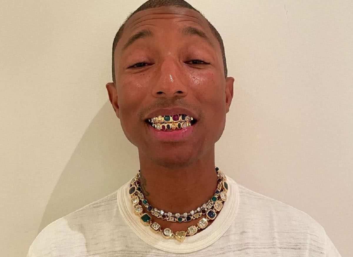 Pharrell Williams gasta mais de 500 mil reais nos dentes e lembra filme da Marvel 1 pharrell 199771632 224899832784194 1225374073965261901 n