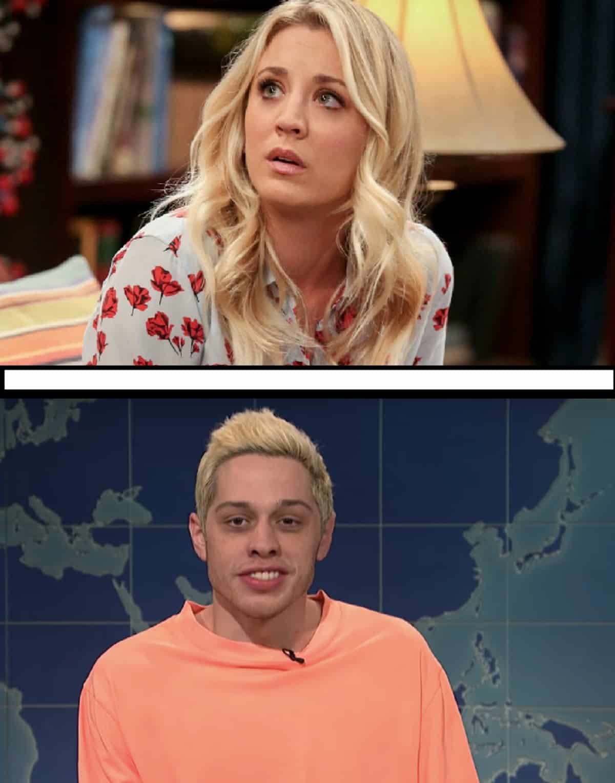 Kaley Cuoco e Pete Davidson em negociações para protagonizar Meet Cute 1 retete