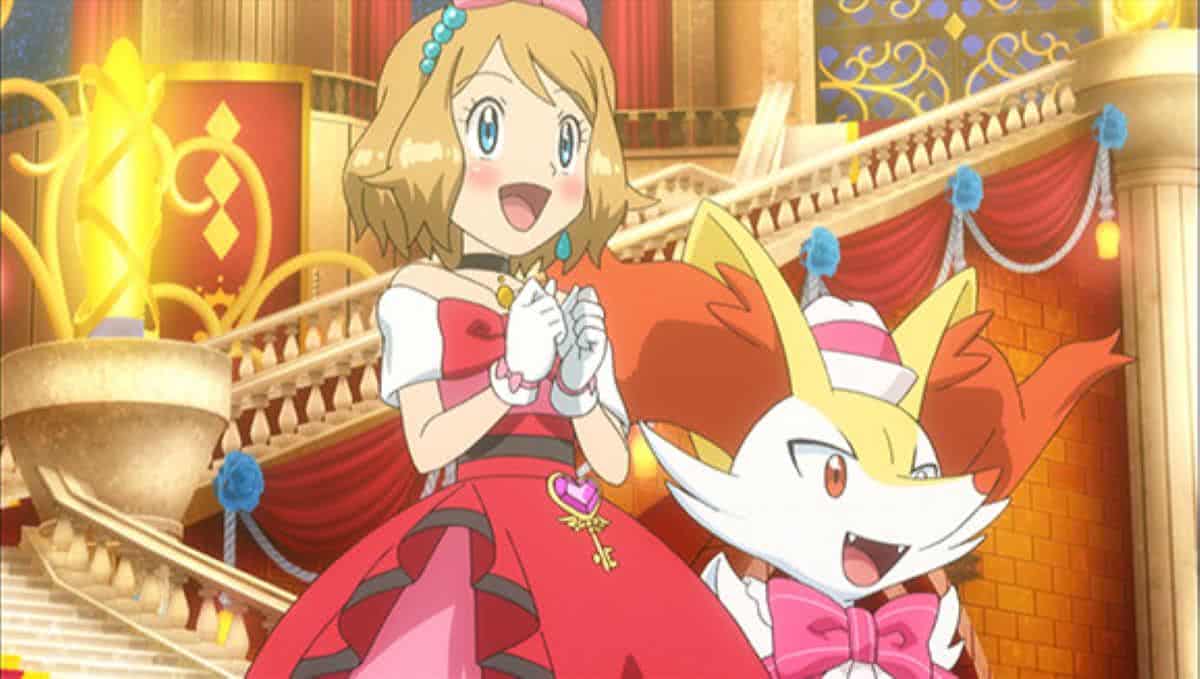 Serena e Braixen (Reprodução)