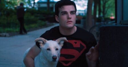 Titãs | Intérprete do Superboy compartilha fotos de seu treinamento Superboy (Joshua Orpin) em Titãs (Reprodução / HBO Max)
