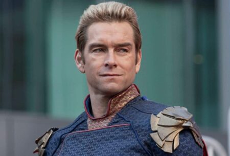 Antony Starr como Capitão Pátria em em The Boys (Divulgação / Amazon)