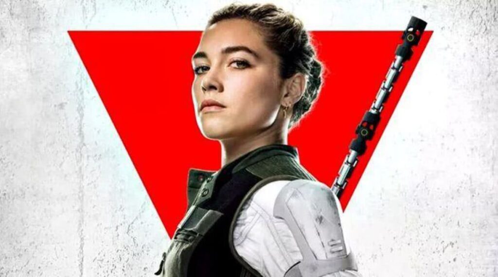Por que Yelena quer matar o Gavião Arqueiro? Florence Pugh como Yelena Belova em Viúva Negra (Divulgação / Marvel)
