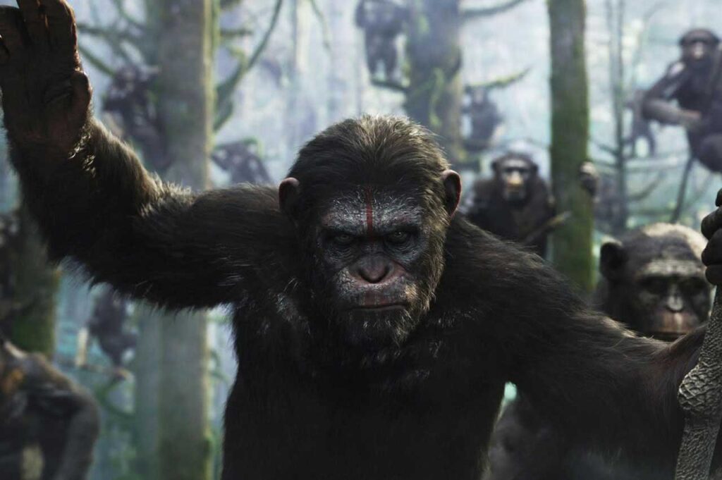 Cena de Planeta dos Macacos (Reprodução)