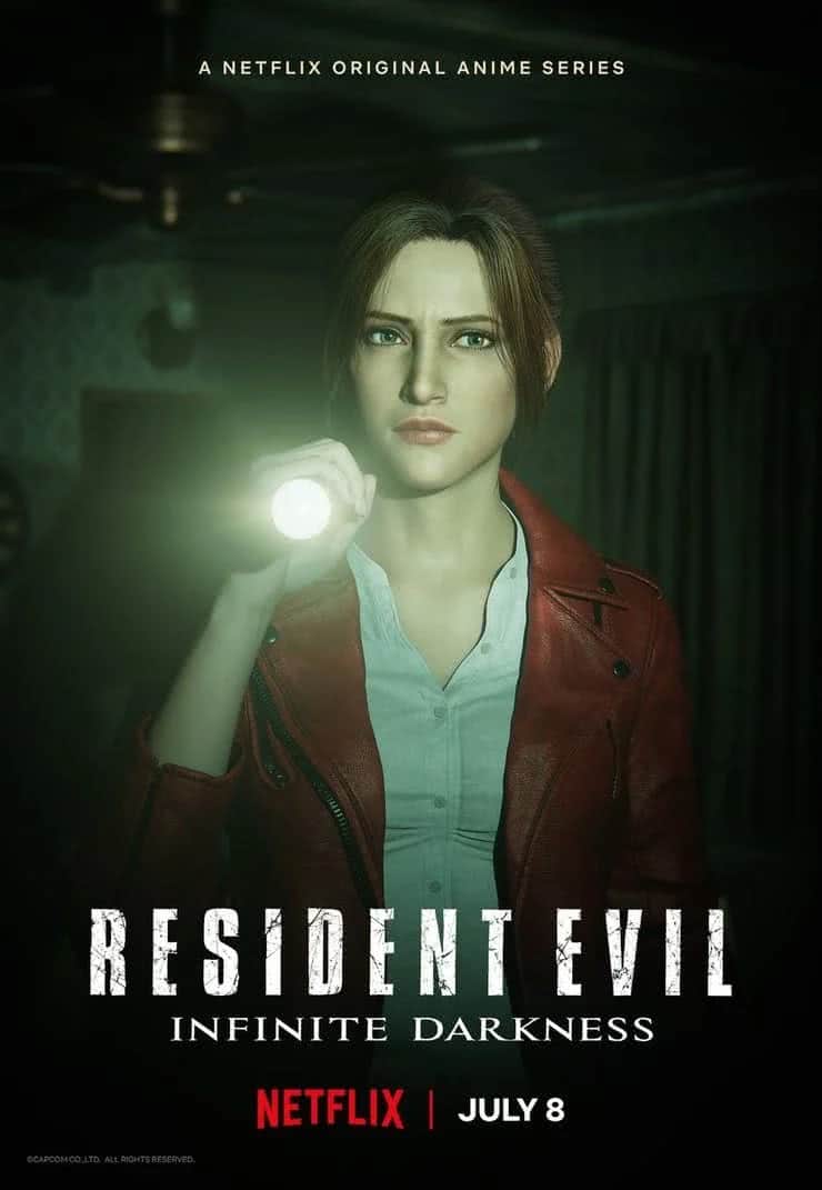Claire em Resident Evil: No Escuro Absoluto (Divulgação / Netflix)