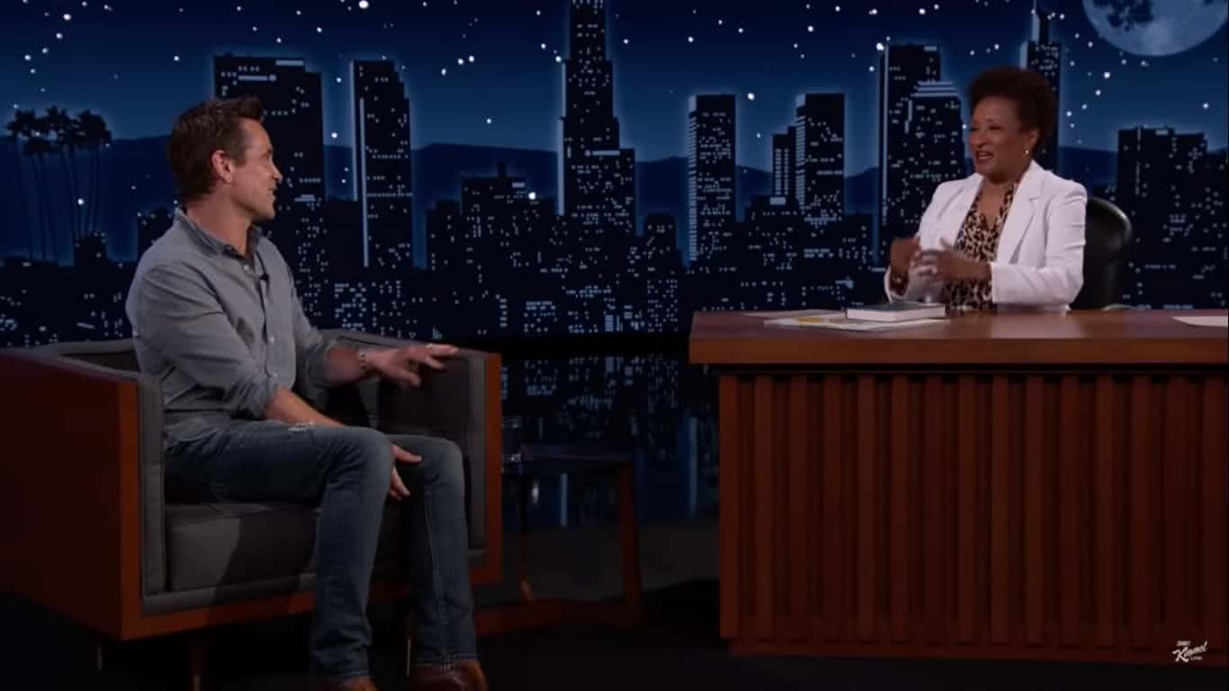 Colin Farrell no talk show Jimmy Kimmel Live Reproducao