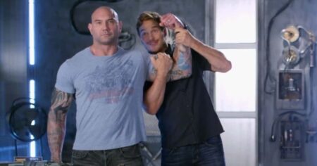 Dave Bautista e Chris Pratt