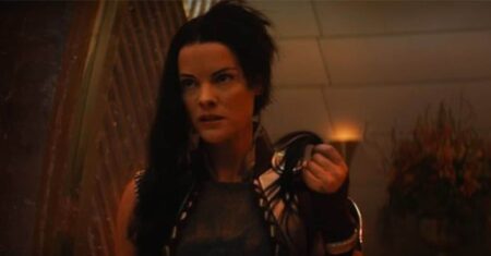 Jaimie Alexander teve uma reação divertida ao último episódio de Loki Lady Sif (Jaimie Alexander) em Loki (Reprodução / Disney+)