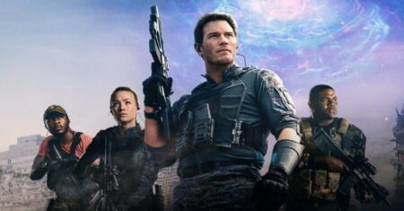 A Guerra do Amanhã pode virar trilogia Elenco de A Guerra do Amanhã (Divulgação / Amazon)