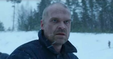 Jim Hopper (David Harbor em Stranger Things (Reprodução / Netflix)