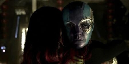 Gamora (Zoë Saldaña) e Nebulosa (Karen Gillan) no MCU (Reprodução / Marvel)