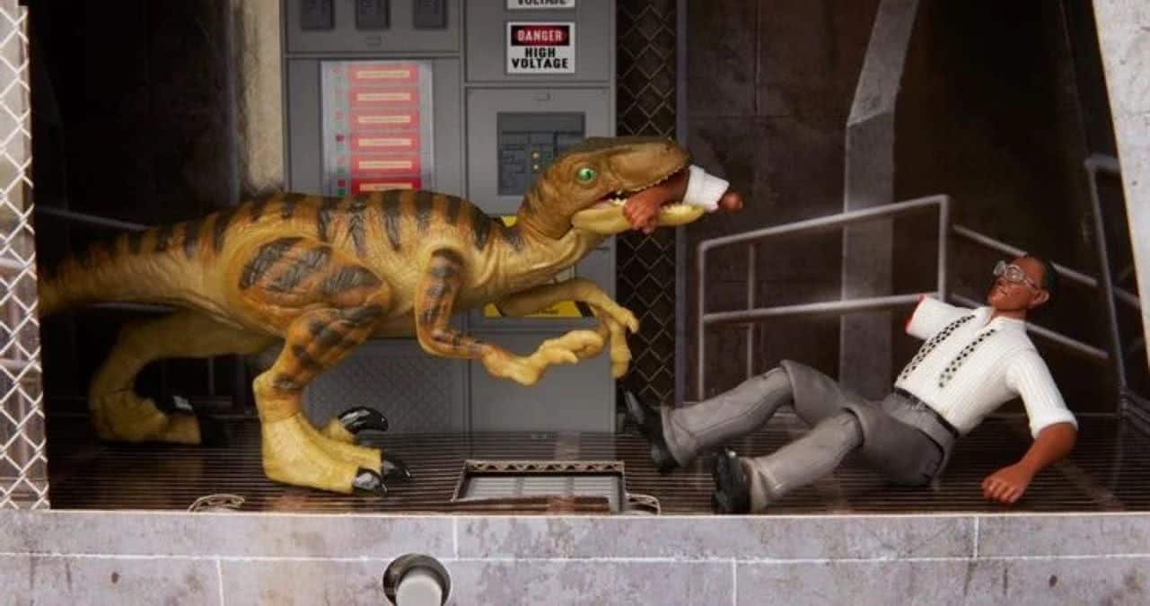 Novo brinquedo mostra cena nunca vista em Jurassic Park 3 Divulgação / Mattel