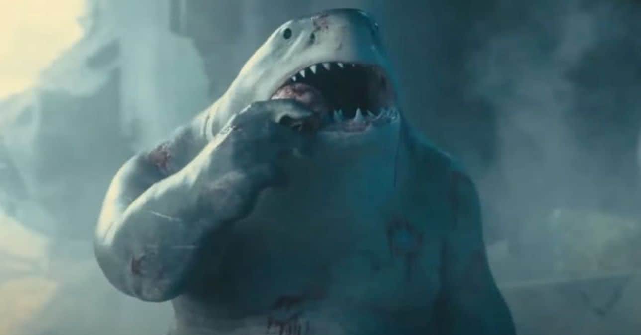Tubarão-Rei em O Esquadrão Suicida (Reprodução / DC)